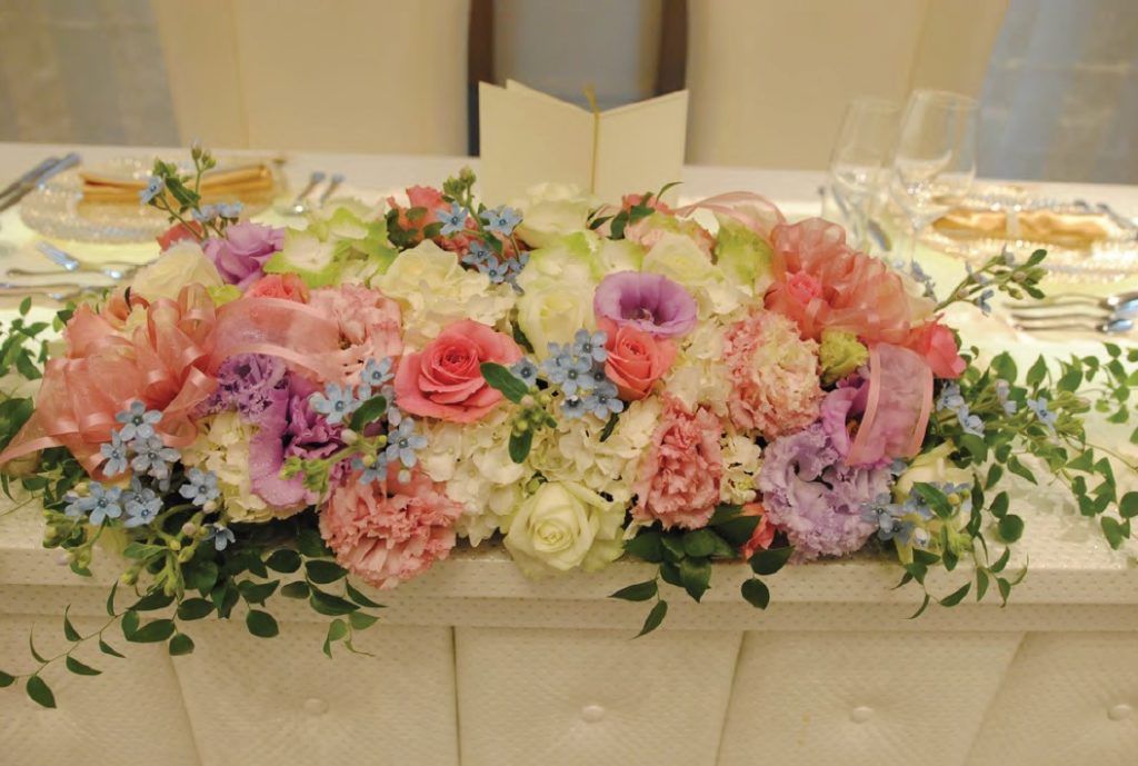 日本平ホテルウェディングのお花なら花のナカムラ
